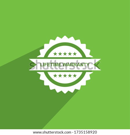 LIFETIME WARRANTY ICON , WARRANTY ICON