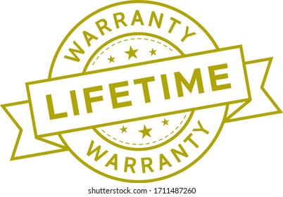 627 Lifetime warranty logo Images, Stock Photos & Vectors | Shutterstock