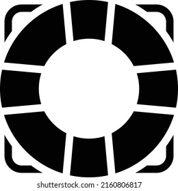 ilustración del vector de tubo de vida en un fondo transparente. Símbolos de calidad superior. Iconos vectoriales de glifos para diseño de conceptos y gráficos.
