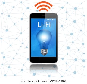 Li-Fi or Light Fidelity technology uses light bulbs to transmit data.Visible light communication systems.
