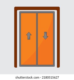 Lift, Building, Construction Business Logo Template