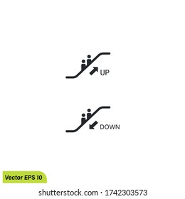 Lift elevator icon illustration, simple design element, vector eps 10