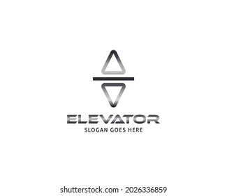 Lift Elevator Logo Vector Template Stock Vector (Royalty Free ...