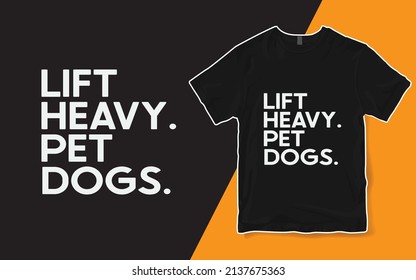 Lift Heavy Pet Dogs Weights Workout