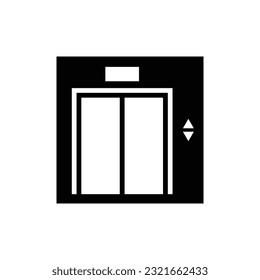 Lift icon vector icon design trendy