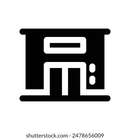 lift icon. vector glyph icon for your website, mobile, presentation, and logo design.