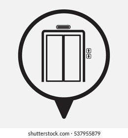 lift, move, vector illustration EPS 10