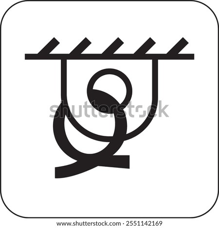 Lift Point Vector Sign | Operator Manual EPS