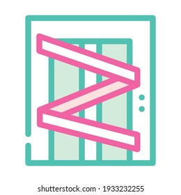 lift repair color icon vector. lift repair sign. isolated symbol illustration