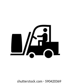 lift truck icon