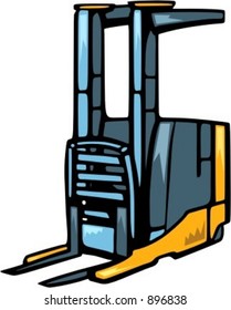 Lift truck.Vector illustration