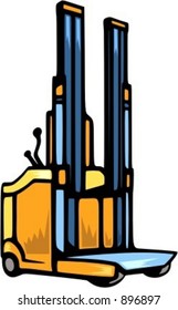 Lift truck.Vector illustration