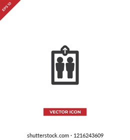 Lift up vector icon