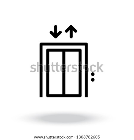 lift vector icon