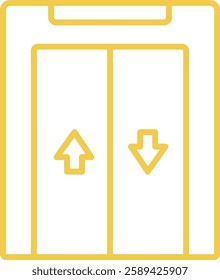 Lift vector icon. Can be used for printing, mobile and web applications.