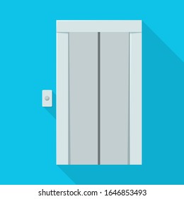 Lift vector icon.Flat vector icon isolated on white background lift.