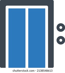 lift vector illustration isolated on a transparent background. glyph vector icons for concept or web graphics.