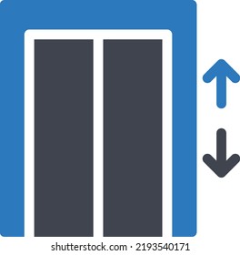 lift Vector illustration on a transparent background.Premium quality symbols.Glyphs vector icon for concept and graphic design.