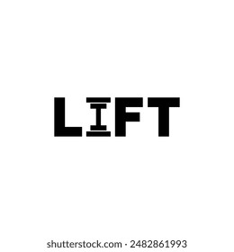 Lift Wordmark Logo Vector Design