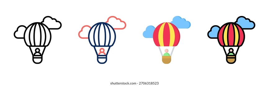 Lifted Dream icon set multiple style collection