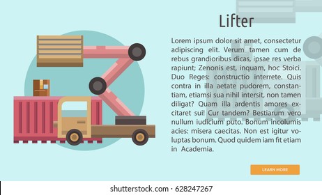 Lifter Conceptual Banner