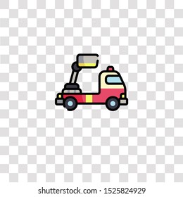 lifter icon sign and symbol. lifter color icon for website design and mobile app development. Simple Element from firefighter collection for mobile concept and web apps icon.