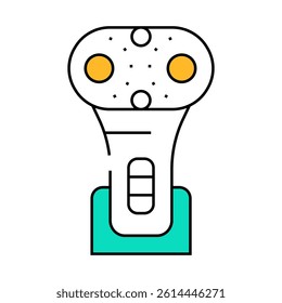 lifting apparatus device line icon vector. lifting apparatus device sign. isolated symbol illustration