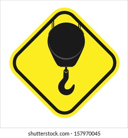 Lifting hook icon