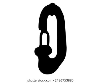 Haken Silhouette Vektor-Kunst