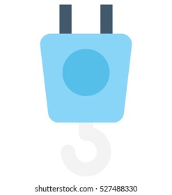 Lifting Hook Vector Icon 