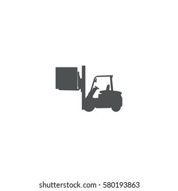 lifting machine icon. sign design