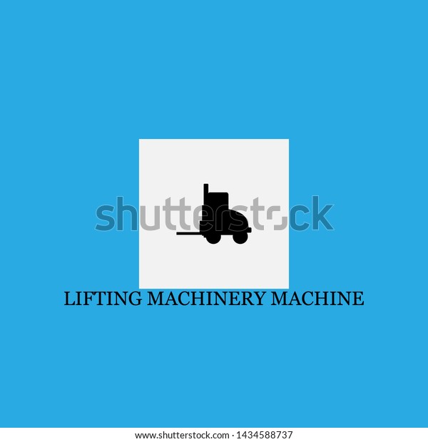 lifting\
machinery machine icon sign signifier\
vector