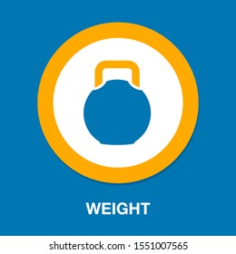 lifting weight. dumbell icon, vector gym barbell, heavy weight lifting illustration, bodybuilding, sports icon