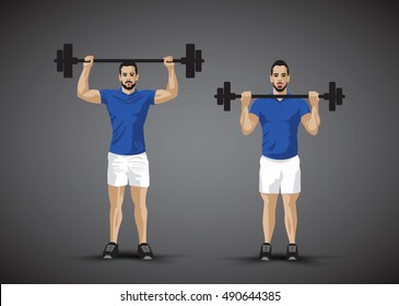 lifting weights training