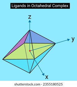 Die Liganden im Octahedral-Komplex 