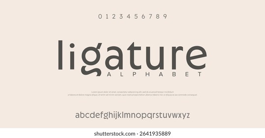 Ligature elegant wedding alphabet letters font. Typography Luxury classic lettering serif fonts decorative vintage retro concept. vector illustration
