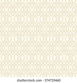 Ligature ornament pattern. Seamless vector background. 
