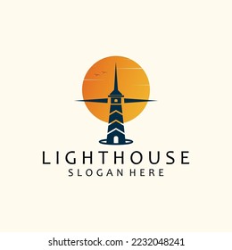 Ligh House Symbol. Icon Vector
