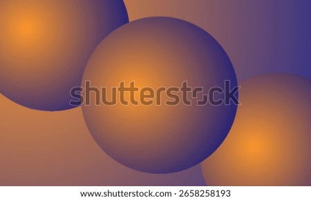 Light 3d ball icon for cover template or wallpaper. Vektor
