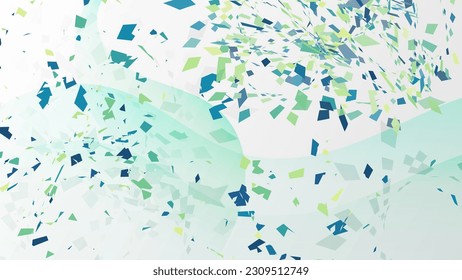 Light abstract background with particles. A beautiful illustration for interior decoration, corporate designs, blogs, postcards, posters and your other projects. Vector. 