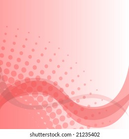 light abstract background in red