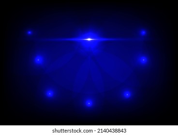 Light Abstract Background Vector Of Various Sizes The black background is used for presentations in various media.