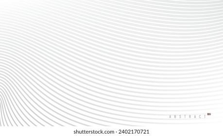Light Abstract Blended Wavy Striped Lines Background. EPS10 Vector
