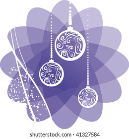  Light abstract christmas background