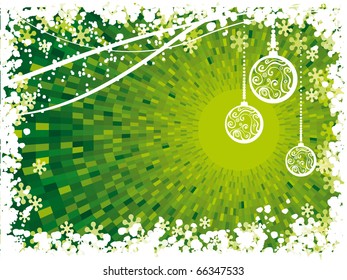 Fondo abstracto de navidad ligero