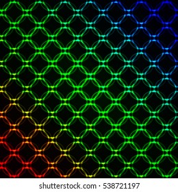 Light abstract design, illustration background
