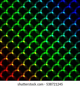 Light abstract design, illustration background