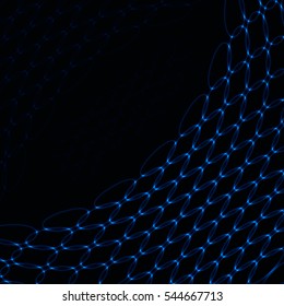 Light abstract design, illustration background