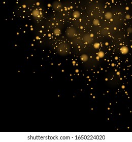 Light abstract glowing bokeh lights.