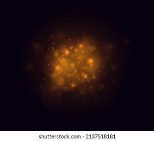 Light abstract glowing bokeh lights. Festive golden luminous background with colorful lights bokeh. Magic concept. Christmas concept. Abstract background with bokeh effect.